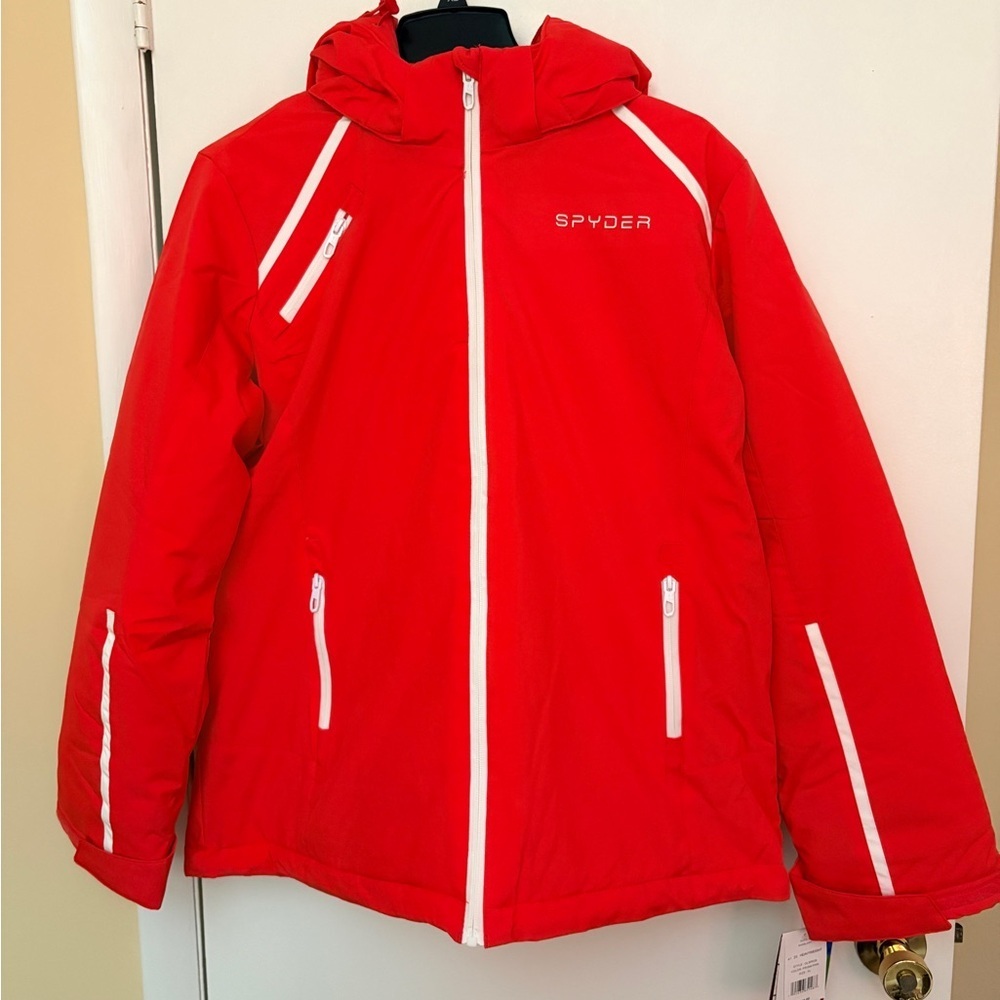 Spyder Hot Pink Insulated Hooded Jacket